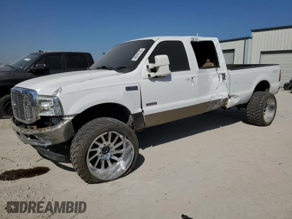 2005 Ford F-350 XL with VIN 1FTWW31P95EC10581, listed as a Copart auction lot 48245125 with 309,890 mi miles and Salvage title. Bid and sale history available at DreamBid. Image 1.