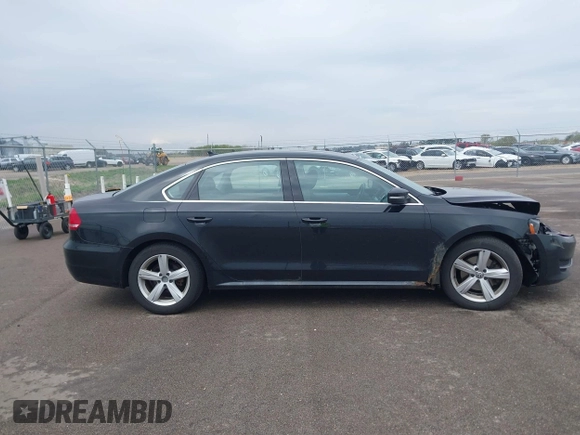 2013 Volkswagen Passat SE with VIN 1VWBP7A31DC017929, listed as a IAAI auction lot 42174320 with 169,596 mi miles and . Bid and sale history available at DreamBid. Image 13.
