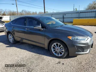 2020 Ford Fusion Hybrid SEL with VIN 3FA6P0MU9LR264105, listed as a Copart auction lot 85105094 with 25,329 mi miles and Salvage Title. Bid and sale history available at carsss.com. Image 4.