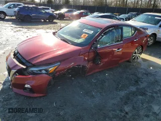 2019 Nissan Altima 2.5 Platinum with VIN 1N4BL4FW9KN300151, listed as a Copart auction lot 45049055 with 80,131 mi miles and Salvage Title. Bid and sale history available at carsss.com. Image 1.