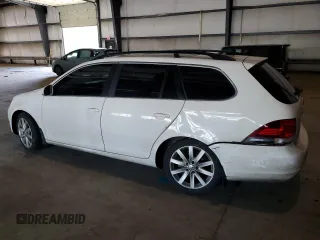 2012 Volkswagen Jetta SportWagen TDI w/Sunroof with VIN 3VWPL7AJ4CM686175, listed as a Copart auction lot 47185874 with 122,586 mi miles and Salvage Title. Bid and sale history available at carsss.com. Image 2.