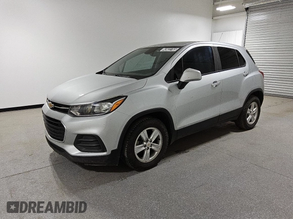 2020 Chevrolet Trax LS with VIN KL7CJKSB3LB027381, listed as a Copart auction lot 43822765 with 148,444 mi miles and Clean Title. Bid and sale history available at carsss.com. Image 1.