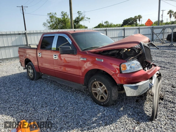 2007 Ford F-150 XLT with VIN 1FTRW12W47FA13175, listed as a Copart auction lot 60131695 with 252,667 mi miles and Non repairable. Bid and sale history available at DreamBid. Image 4.