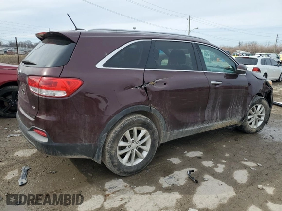 2017 Kia Sorento LX with VIN 5XYPG4A37HG223300, listed as a Copart auction lot 46093865 with 66,858 mi miles and Salvage Title. Bid and sale history available at carsss.com. Image 3.