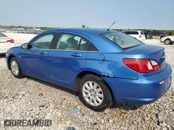 2007 Chrysler Sebring z VIN 1C3LC46K57N589021, wystawiony jako Copart lot #70650234 z przebiegiem 121 626 mil mil oraz Czysty tytuł • Clean title. Historia ofert i sprzedaży dostępna na DreamBid. Obrazek 2.