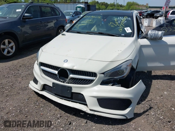2014 Mercedes-Benz CLA 250 with VIN WDDSJ4GB0EN156088, listed as a IAAI auction lot 42234216 with Not provided miles and . Bid and sale history available at DreamBid. Image 6.