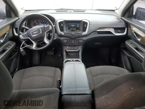 2019 GMC Terrain SLE with VIN 3GKALTEX8KL131271, listed as a Copart auction lot 83336344 with 100,468 mi miles and Salvage Title. Bid and sale history available at carsss.com. Image 8.
