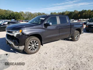 2022 Chevrolet Silverado 1500 LT with VIN 1GCPDDEK1NZ570127, listed as a Copart auction lot 75916724 with 87,646 mi miles and Salvage Title. Bid and sale history available at DreamBid. Image 1.
