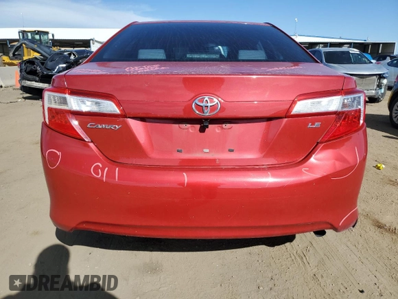 2013 Toyota Camry L with VIN 4T1BF1FK2DU638458, listed as a Copart auction lot 52963275 with 169,373 mi miles and Salvage Title. Bid and sale history available at carsss.com. Image 6.