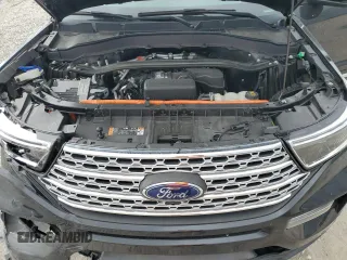 2021 Ford Explorer Limited with VIN 1FM5K8FW6MNA12197, listed as a Copart auction lot 46164015 with 0 mi miles and Salvage Title. Bid and sale history available at carsss.com. Image 13.