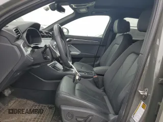 2021 Audi Q3 S line Premium Plus with VIN WA1EECF35M1056777, listed as a Copart auction lot 57405615 with 28,292 mi miles and Non repairable. Bid and sale history available at DreamBid. Image 7.