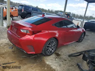 2017 Lexus RC with VIN JTHHA5BC4H5006885, listed as a Copart auction lot 49121085 with 114,238 mi miles and Salvage Title. Bid and sale history available at carsss.com. Image 3.