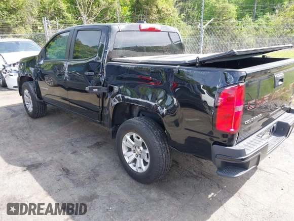 2022 Chevrolet Colorado 2WD LT with VIN 1GCGSCEN4N1198906, listed as a IAAI auction lot 42103408 with 61,766 mi miles and . Bid and sale history available at DreamBid. Image 3.