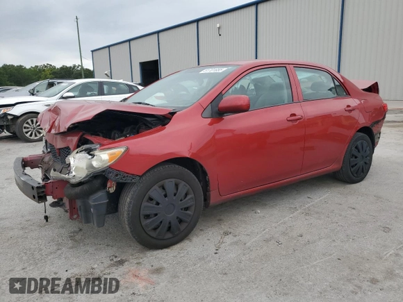 2010 Toyota Corolla with VIN 2T1BU4EE2AC304544, listed as a Copart auction lot 51701655 with 168,892 mi miles and Salvage Title. Bid and sale history available at carsss.com. Image 1.