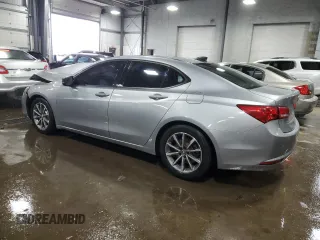 2019 Acura TLX with VIN 19UUB1F33KA009700, listed as a Copart auction lot 82205524 with 72,191 mi miles and Salvage Title. Bid and sale history available at carsss.com. Image 2.