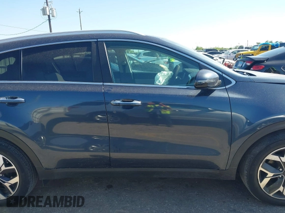 2021 Kia Sportage EX with VIN KNDPN3AC1M7889706, listed as a IAAI auction lot 41948559 with 52,329 mi miles and . Bid and sale history available at DreamBid. Image 12.