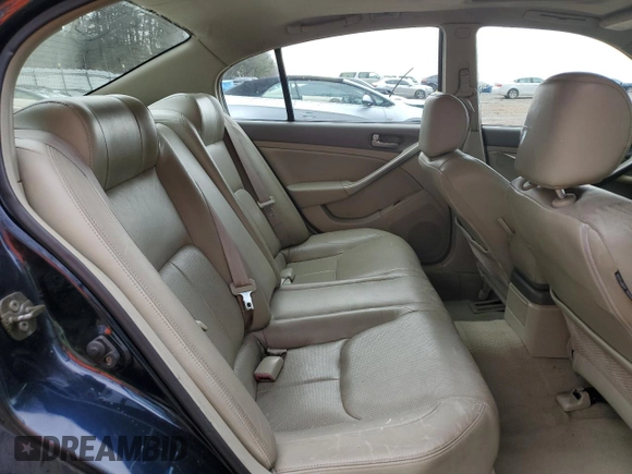 2003 Infiniti G35 with VIN JNKCV51EX3M001965, listed as a Copart auction lot 86999134 with 63,131 mi miles and Salvage Title. Bid and sale history available at DreamBid. Image 11.