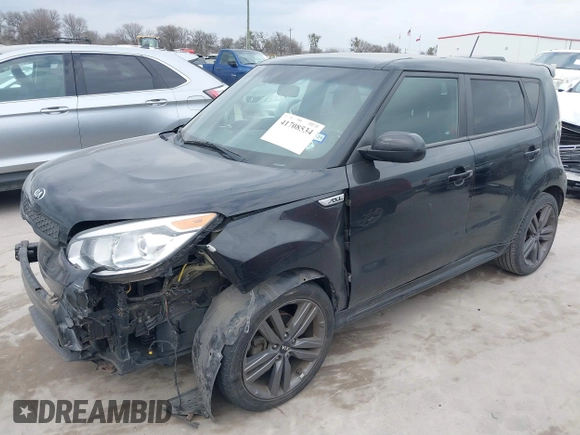 2016 Kia Soul + with VIN KNDJP3A5XG7351382, listed as a IAAI auction lot 41708534 with 55,487 mi miles and . Bid and sale history available at DreamBid. Image 2.