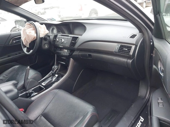 2017 Honda Accord Sedan Sport SE with VIN 1HGCR2F18HA258868, listed as a IAAI auction lot 41351567 with 201,030 mi miles. Bid and sale history available at carsss.com. Image 5.