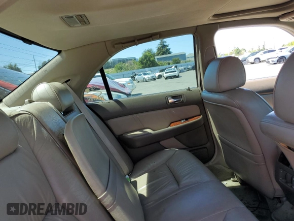 2002 Acura RL with VIN JH4KA966X2C005549, listed as a Copart auction lot 55038214 with 189,488 mi miles and Salvage title. Bid and sale history available at DreamBid. Image 10.