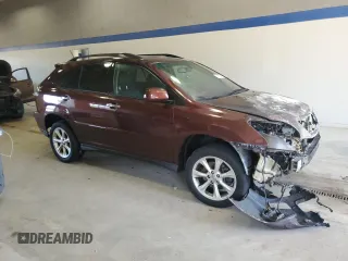 2009 Lexus RX 350 with VIN JTJHK31U392061647, listed as a Copart auction lot 51583545 with Not Provided miles and Salvage Title. Bid and sale history available at DreamBid. Image 4.