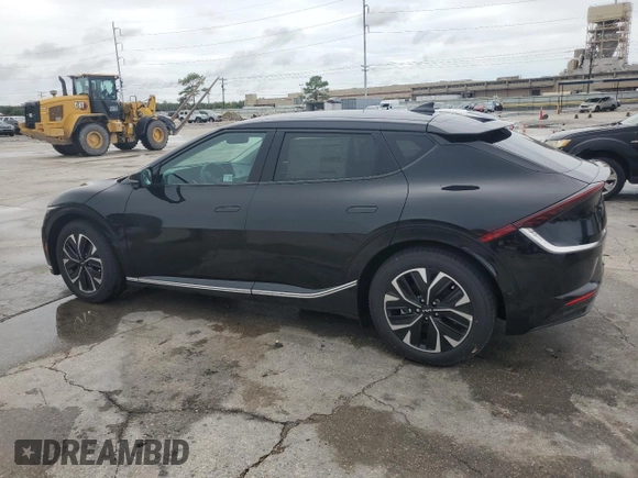 2024 Kia EV6 Wind with VIN KNDC34LAXR5163819, listed as a Copart auction lot 68349144 with 0 mi miles and Salvage Title. Bid and sale history available at carsss.com. Image 2.