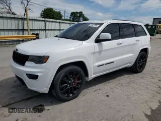 2021 Jeep Grand Cherokee Laredo E with VIN 1C4RJFAG1MC647899, listed as a Copart auction lot 55441385 with 39,673 mi miles and Salvage title. Bid and sale history available at DreamBid. Image 1.