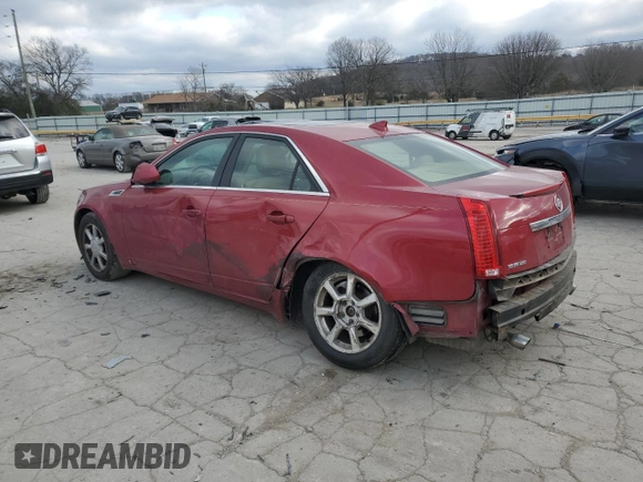 2009 Cadillac CTS RWD w/1SB with VIN 1G6DU57V090145446, listed as a Copart auction lot 87454674 with 163,150 mi miles and Clean Title. Bid and sale history available at carsss.com. Image 2.