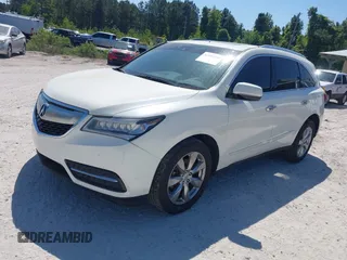 2016 Acura MDX Advance z VIN 5FRYD3H93GB005313, wystawiony jako IAAI lot #41995503 z przebiegiem 143 587 mil mil oraz . Historia ofert i sprzedaży dostępna na DreamBid. Obrazek 2.