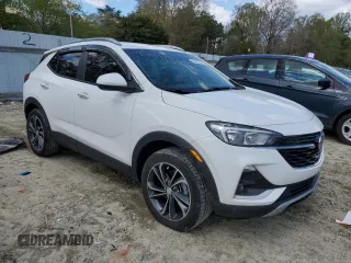2022 Buick Encore GX Select with VIN KL4MMESL1NB012058, listed as a Copart auction lot 53229785 with 33,928 mi miles and Salvage title. Bid and sale history available at DreamBid. Image 4.