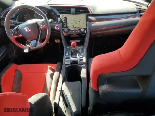 2019 Honda Civic Type R Touring with VIN SHHFK8G76KU203497, listed as a Copart auction lot 80994834 with 9,884 mi miles and Non Repairable. Bid and sale history available at carsss.com. Image 8.