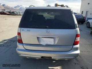 2003 Mercedes-Benz M-Class 3.7L with VIN 4JGAB57E43A445218, listed as a Copart auction lot 48009735 with 136,522 mi miles and Salvage Title. Bid and sale history available at carsss.com. Image 6.