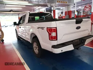 2020 Ford F-150 XL with VIN 1FTEX1EP1LKE45885, listed as a IAAI auction lot 42679224 with 124,413 mi miles and . Bid and sale history available at DreamBid. Image 8.