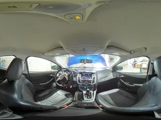 2013 Ford Focus SE with VIN 1FADP3F25DL302871, listed as a Copart auction lot 53094085 with 134,706 mi miles and Salvage Title. Bid and sale history available at carsss.com. Image 14.