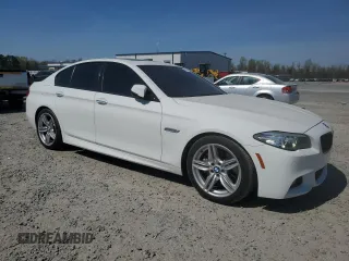 2016 BMW 5 Series 550i with VIN WBAKN9C59GD963159, listed as a Copart auction lot 50718175 with 113,715 mi miles and Salvage title. Bid and sale history available at DreamBid. Image 4.