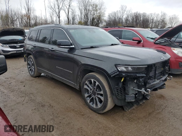 2022 Jeep Grand Cherokee Overland with VIN 1C4RJKDG6N8512684, listed as a Copart auction lot 79029794 with 37,488 mi miles and Clean title. Bid and sale history available at DreamBid. Image 4.
