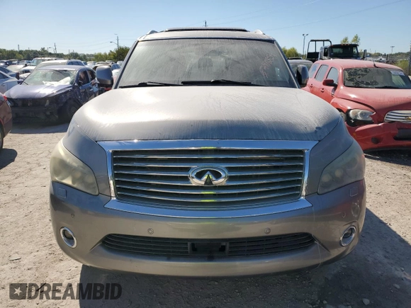 2013 Infiniti QX56 with VIN JN8AZ2NC4D9350276, listed as a Copart auction lot 74118854 with 219,229 mi miles and Clean Title. Bid and sale history available at carsss.com. Image 5.