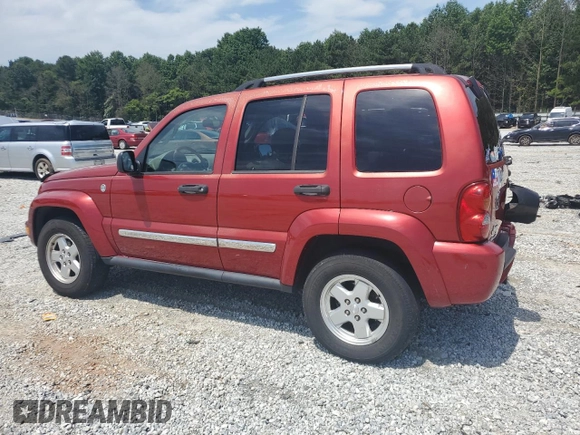 2005 Jeep Liberty Limited z VIN 1J4GL58KX5W660196, wystawiony jako Copart lot #60541585 z przebiegiem 128 939 mil mil oraz Szkoda całkowita • Salvage title. Historia ofert i sprzedaży dostępna na DreamBid. Obrazek 2.