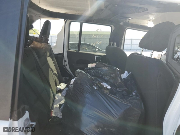 2019 Jeep Wrangler Unlimited Sahara with VIN 1C4HJXENXKW593458, listed as a Copart auction lot 51173694 with 0 mi miles and Salvage Title. Bid and sale history available at carsss.com. Image 11.