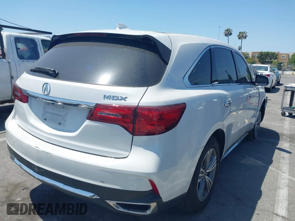 2020 Acura MDX with VIN 5J8YD3H37LL006325, listed as a IAAI auction lot 42053724 with 57,110 mi miles and . Bid and sale history available at DreamBid. Image 4.