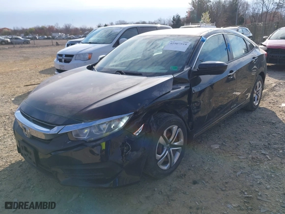 2017 Honda Civic Sedan LX with VIN 2HGFC2F53HH517527, listed as a IAAI auction lot 41907518 with 132,938 mi miles. Bid and sale history available at carsss.com. Image 18.