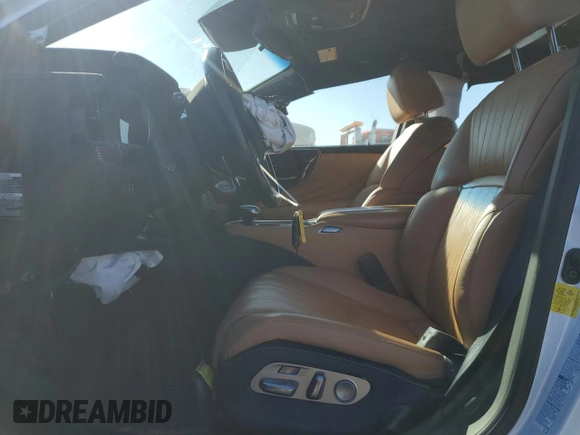 2023 Lexus LS with VIN JTHG5LGF5P5011325, listed as a Copart auction lot 78655614 with Not provided miles and Salvage title. Bid and sale history available at DreamBid. Image 7.