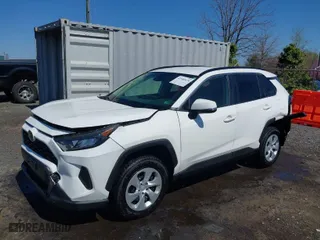 2019 Toyota RAV4 LE with VIN JTMG1RFV9KJ011935, listed as a IAAI auction lot 41904474 with 47,911 mi miles. Bid and sale history available at carsss.com. Image 2.