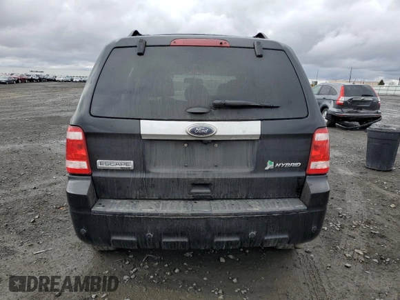 2011 Ford Escape Hybrid with VIN 1FMCU5K35CKA44084, listed as a Copart auction lot 49094385 with 120,066 mi miles and Salvage title. Bid and sale history available at DreamBid. Image 6.