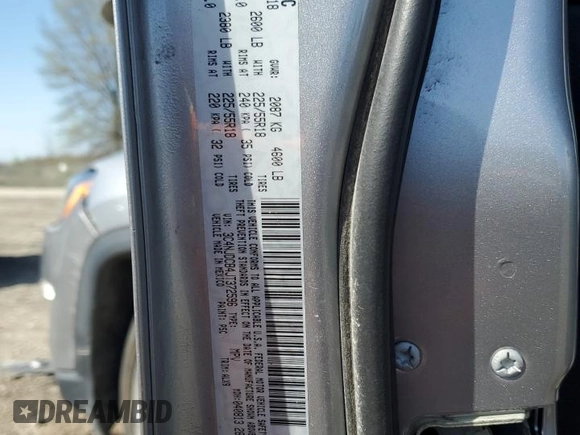 2018 Jeep Compass Limited with VIN 3C4NJDCB4JT372596, listed as a Copart auction lot 53936355 with 102,744 mi miles and Salvage title. Bid and sale history available at DreamBid. Image 13.