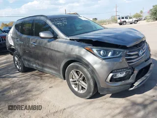 2017 Hyundai Santa Fe 2.4L with VIN 5XYZU3LB8HG390216, listed as a IAAI auction lot 42631250 with Not provided miles and . Bid and sale history available at DreamBid. Image 1.