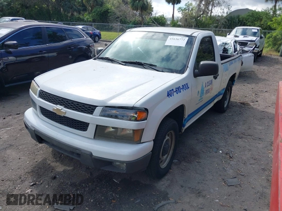 2012 Chevrolet Colorado Work Truck with VIN 1GCCSBF91C8132442, listed as a IAAI auction lot 41636772 with 168,761 mi miles. Bid and sale history available at carsss.com. Image 18.