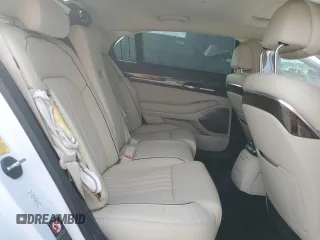 2019 Genesis G90 3.3T Premium with VIN KMTF34JA8KU056555, listed as a Copart auction lot 84553114 with 43,503 mi miles and Non Repairable. Bid and sale history available at carsss.com. Image 10.