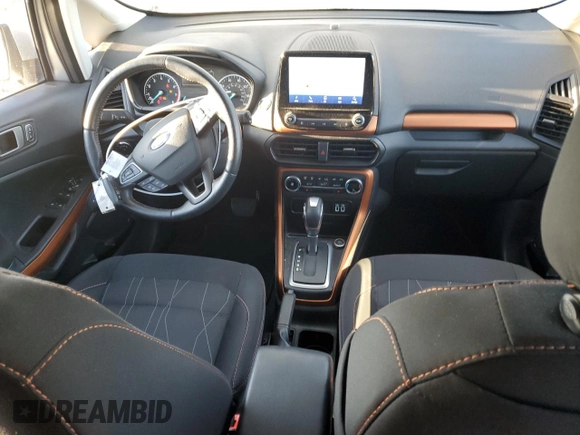 2022 Ford EcoSport SE with VIN MAJ6S3GL5NC461213, listed as a Copart auction lot 50873695 with 11,728 mi miles and Salvage Title. Bid and sale history available at carsss.com. Image 8.