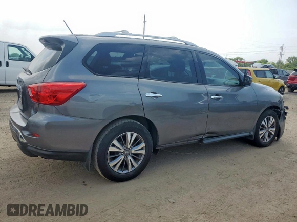 2018 Nissan Pathfinder SL with VIN 5N1DR2MN5JC675413, listed as a Copart auction lot 63344525 with 201,699 mi miles and Clean title. Bid and sale history available at DreamBid. Image 3.